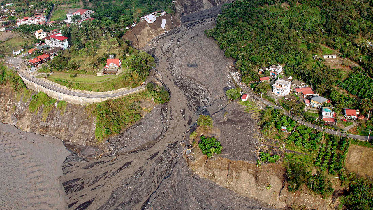 Landslide disturbance
